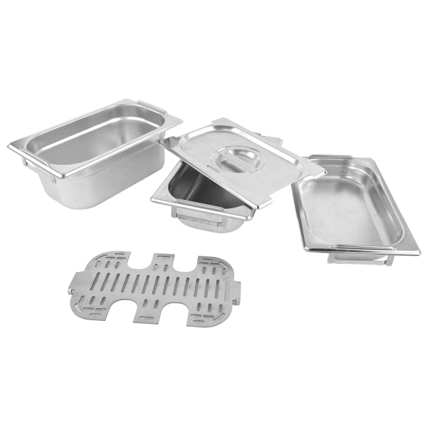 Kompletná súprava na verenie pre model ROASTIEE. 3x gastro-nádoba s pokrývkou a spodným roštom.