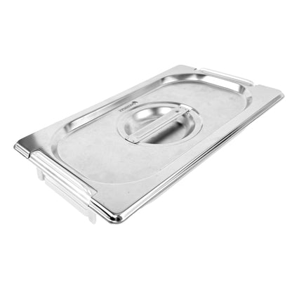 Pokrývka pre gastro-nádobu s výrezom pre skladacie úchyty (príslušenstvo pre ROASTIEE)